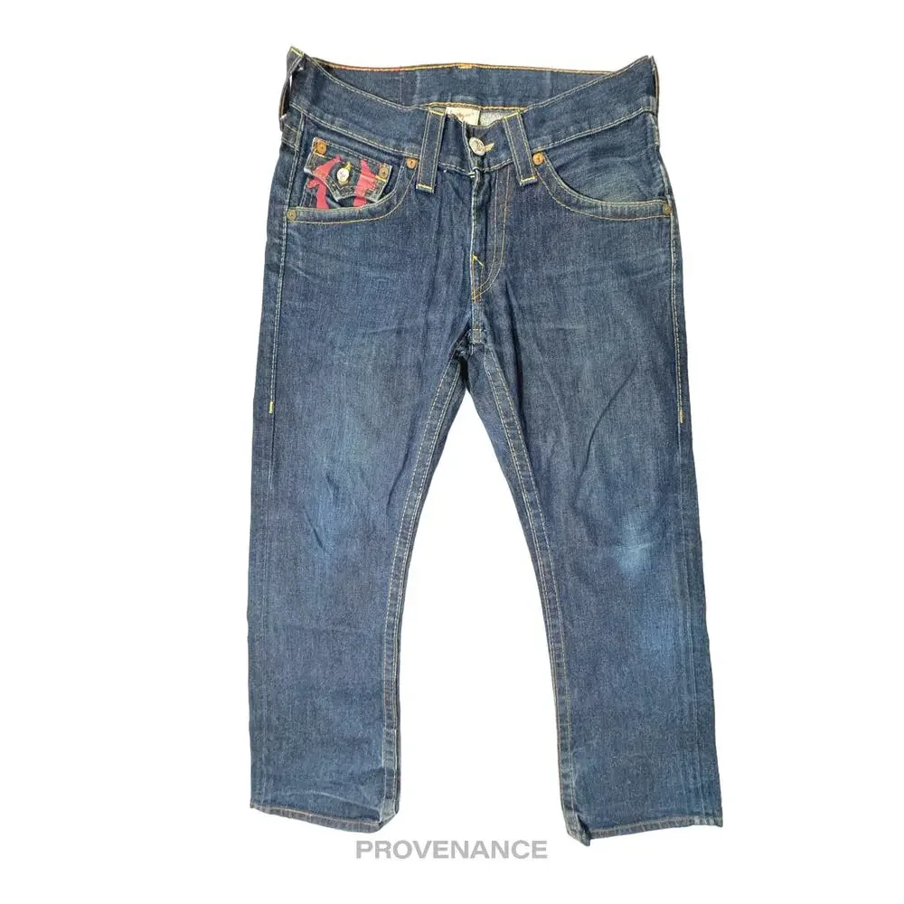 🔴 True Religion Blue Denim Jeans - Red - 29